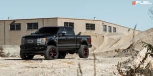  Ford F-250 Super Duty with Fuel 1-Piece Wheels Reaction - D755